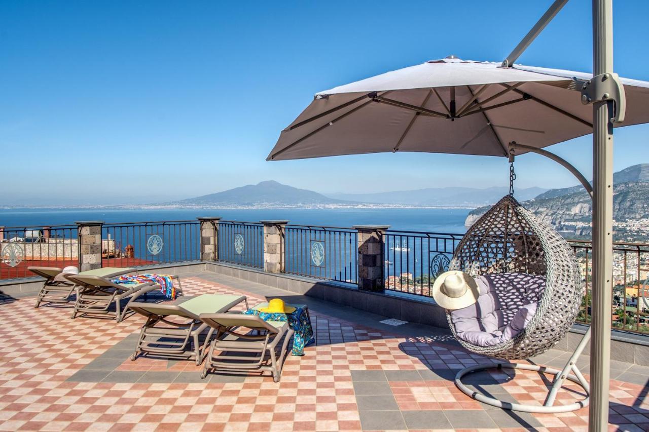 Villa Caruso Private Heated Pool & Sea View Сорренто Екстер'єр фото
