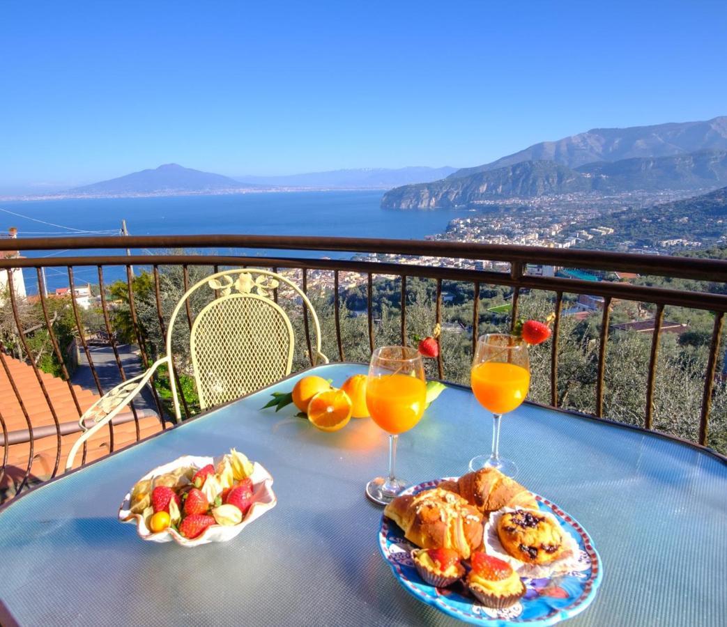 Villa Caruso Private Heated Pool & Sea View Сорренто Екстер'єр фото