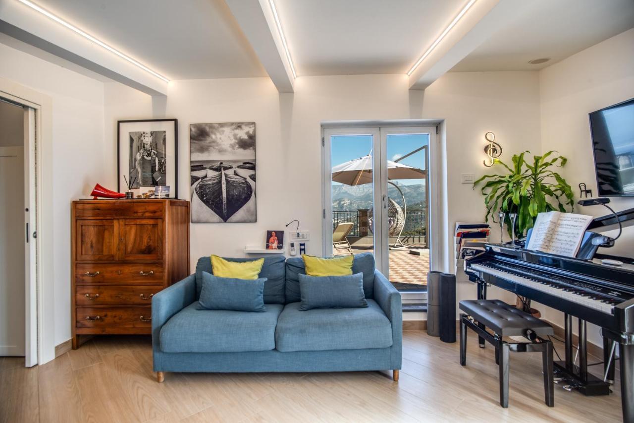 Villa Caruso Private Heated Pool & Sea View Сорренто Екстер'єр фото