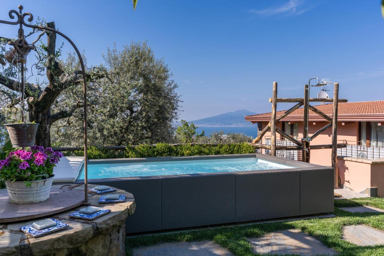 Villa Caruso Private Heated Pool & Sea View Сорренто Екстер'єр фото