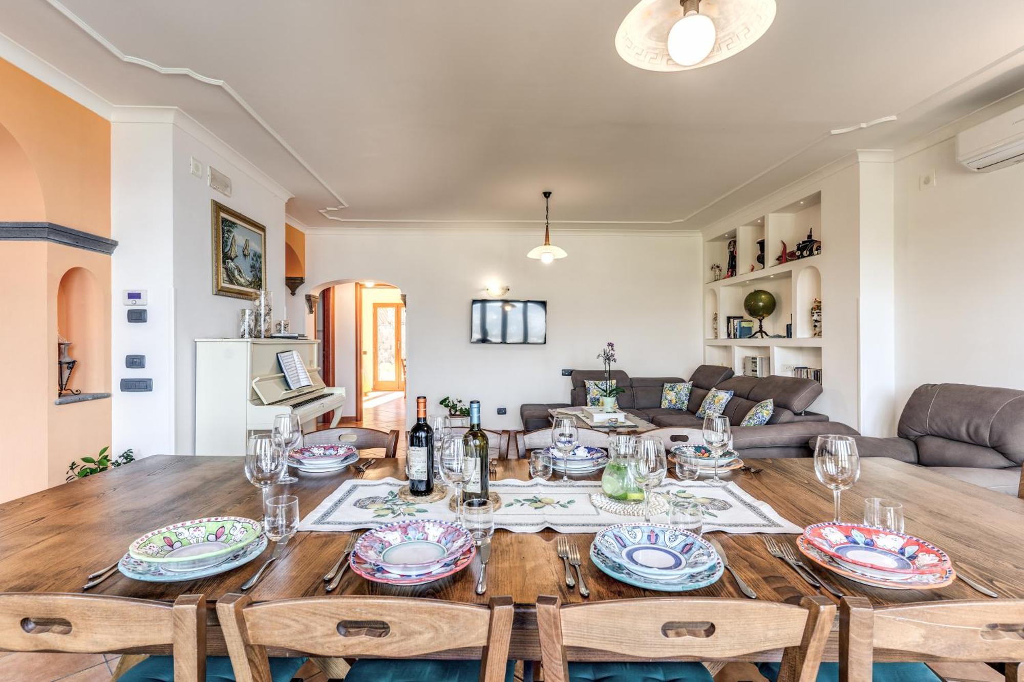 Villa Caruso Private Heated Pool & Sea View Сорренто Екстер'єр фото