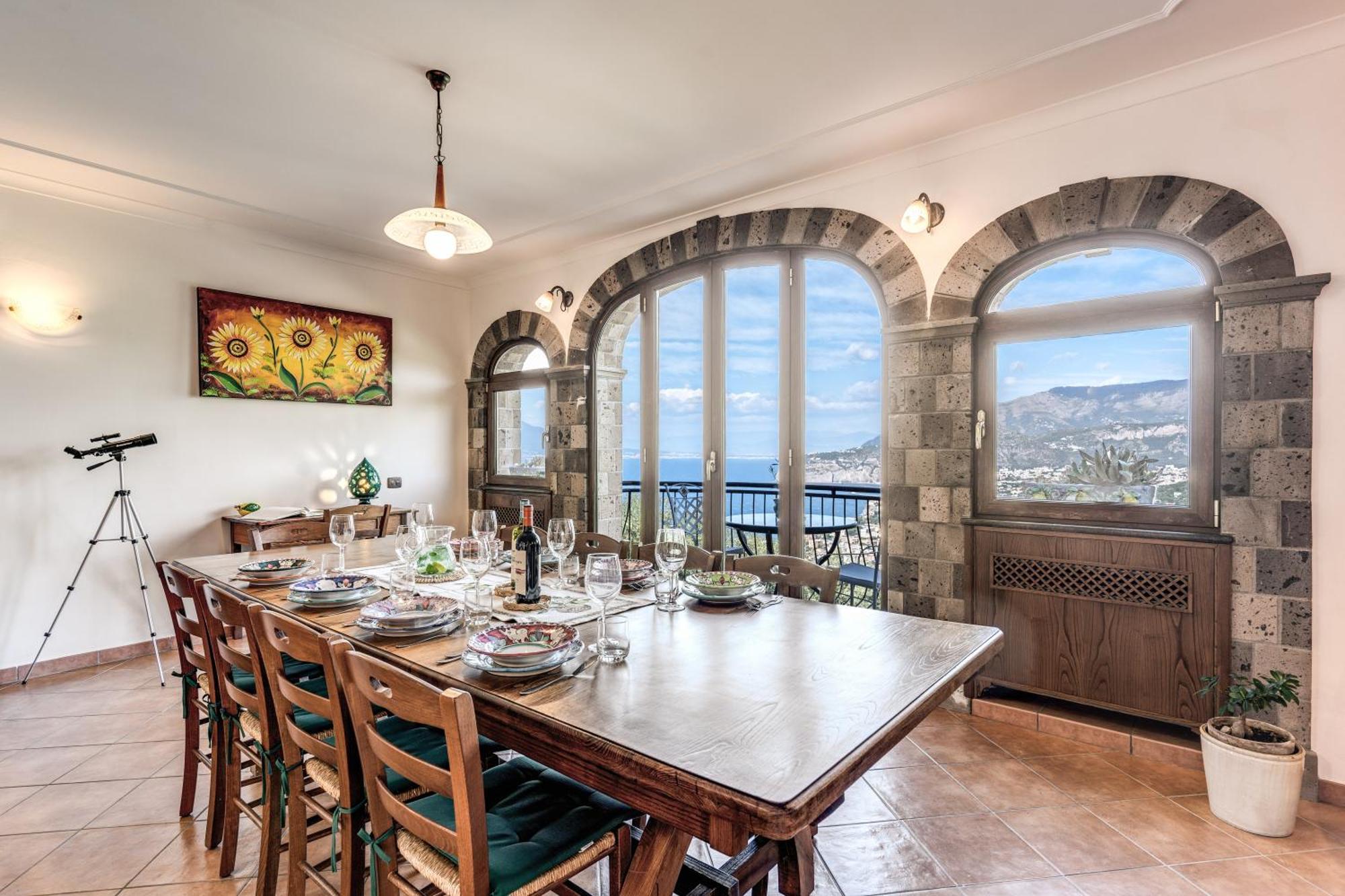 Villa Caruso Private Heated Pool & Sea View Сорренто Екстер'єр фото