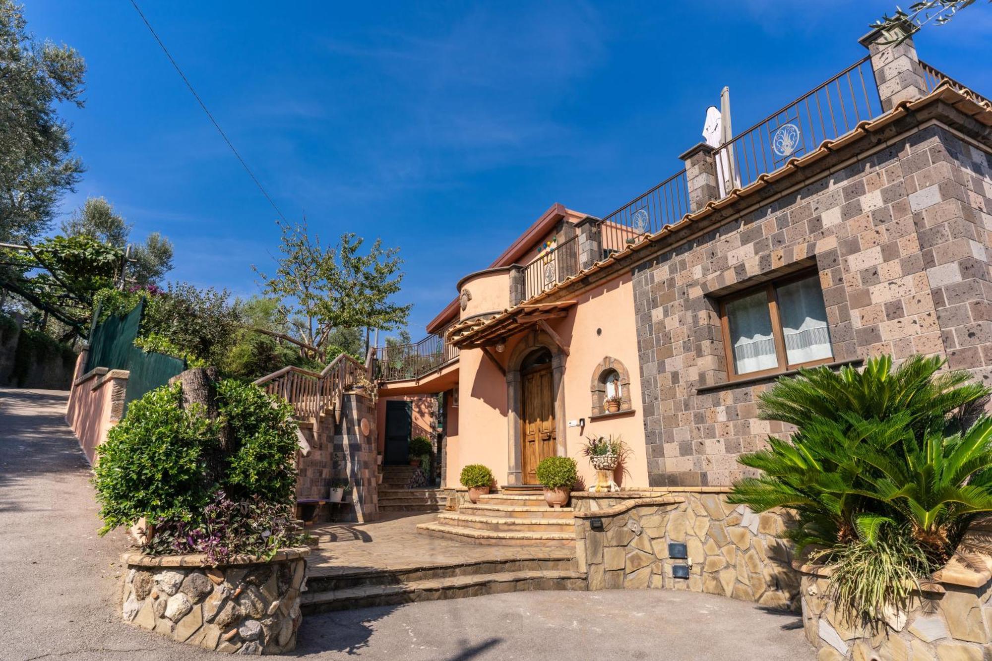 Villa Caruso Private Heated Pool & Sea View Сорренто Екстер'єр фото